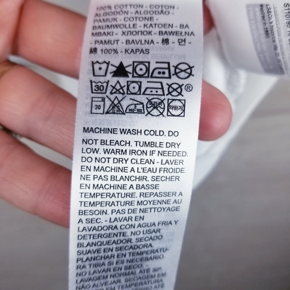 Levi's Cropped Jordie T-Shirt A10250008 NWT size 2X - Picture 12 of 13